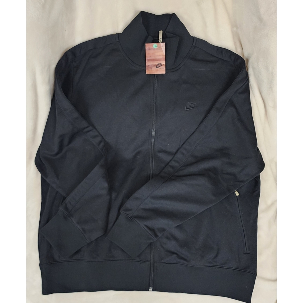 Black Nike zip-up